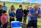 Fútbol infantil del Sport Club nombró a su cancha Ignacio Rosales